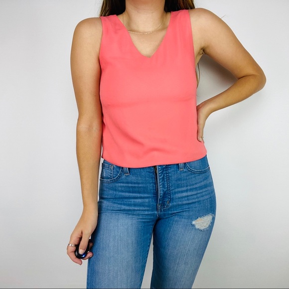 Babaton Aritzia pink lined classic tank top - Picture 4 of 6